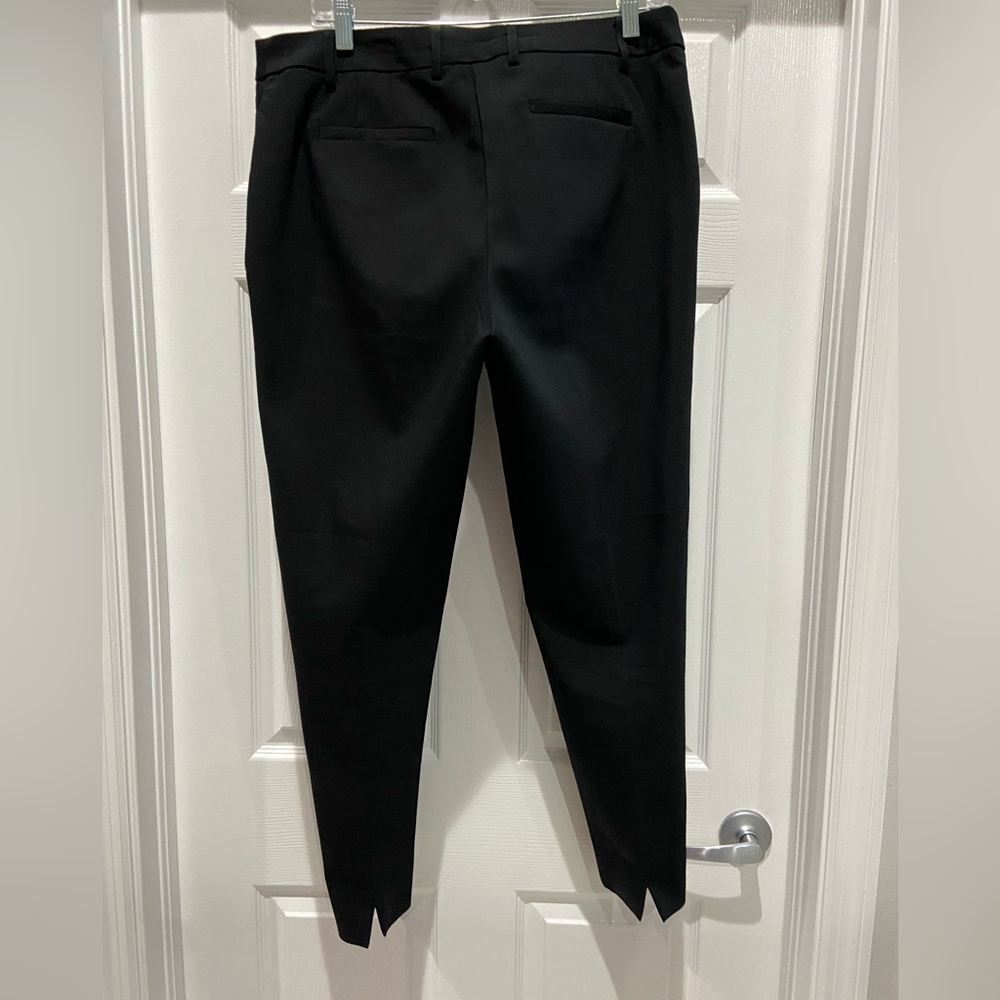 Jones New York Black Ankle Length Signature Trousers, Flat Front, size 12 - Picture 7 of 7